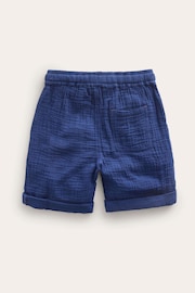 Boden Blue 100% Cotton Lightweight Holiday Shorts - Image 2 of 3