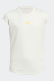 adidas Golf Cream Heatdry Sport T-Shirt - Image 1 of 6