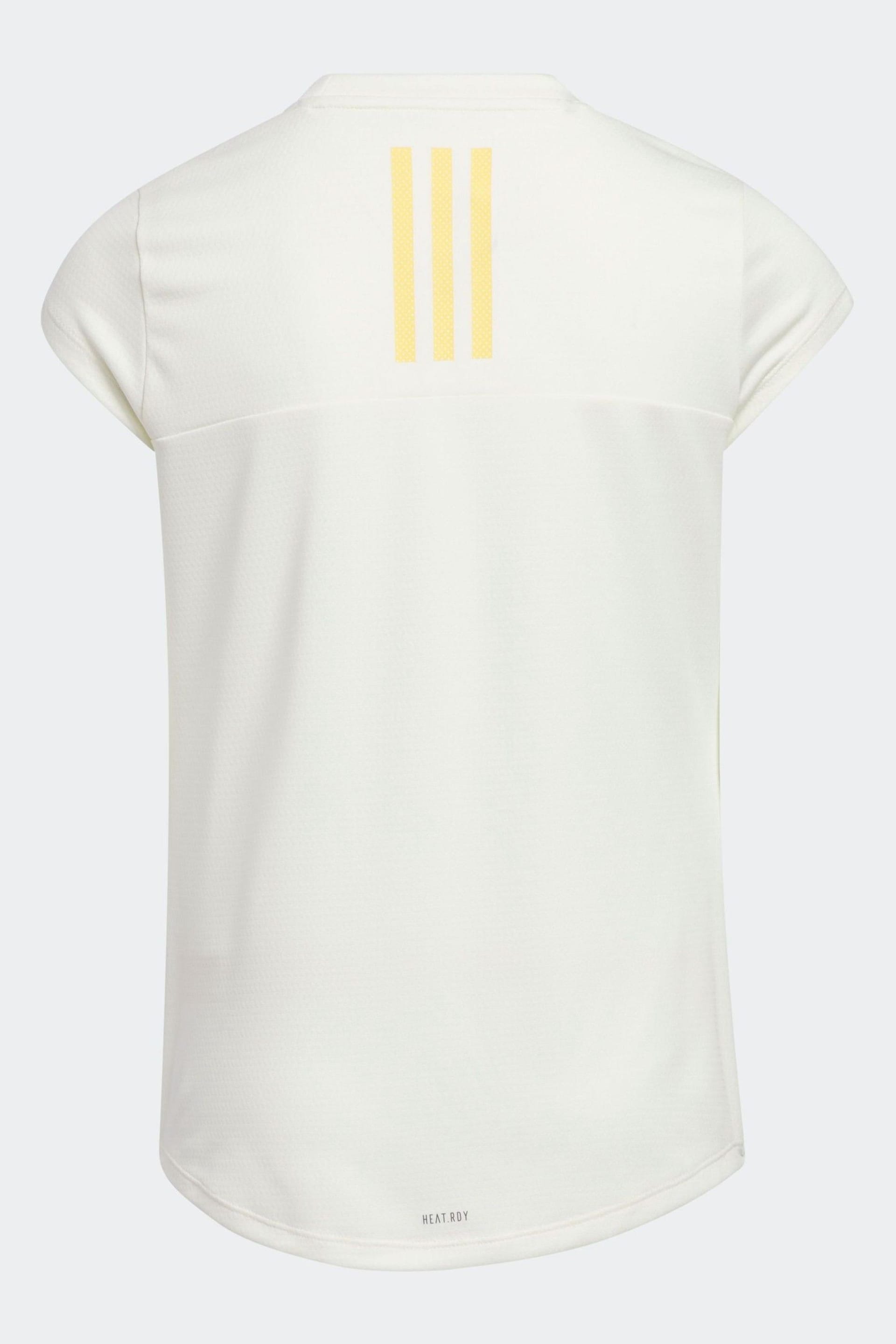 adidas Golf Cream Heatdry Sport T-Shirt - Image 2 of 6