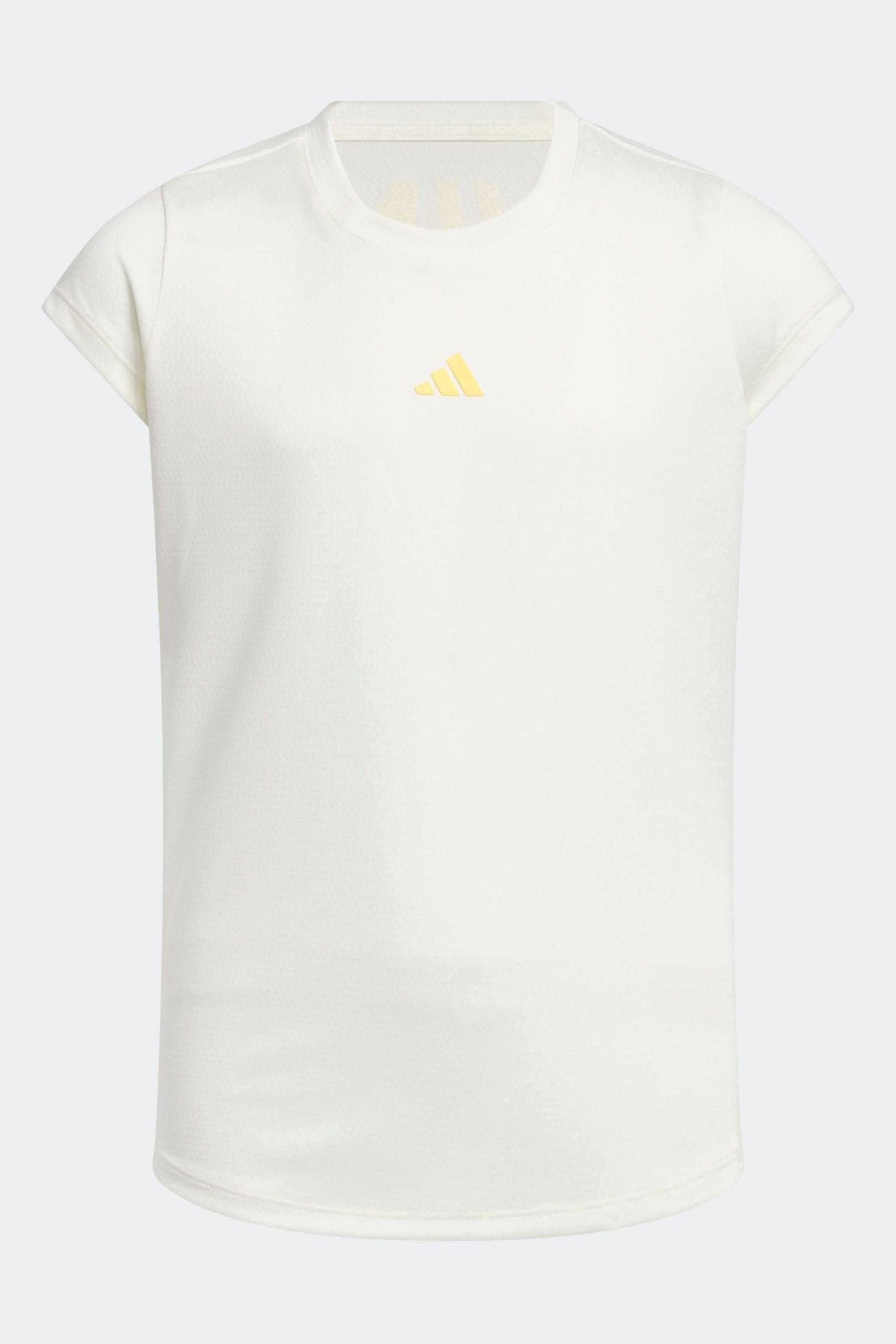 adidas Golf Cream Heatdry Sport T-Shirt - Image 3 of 6
