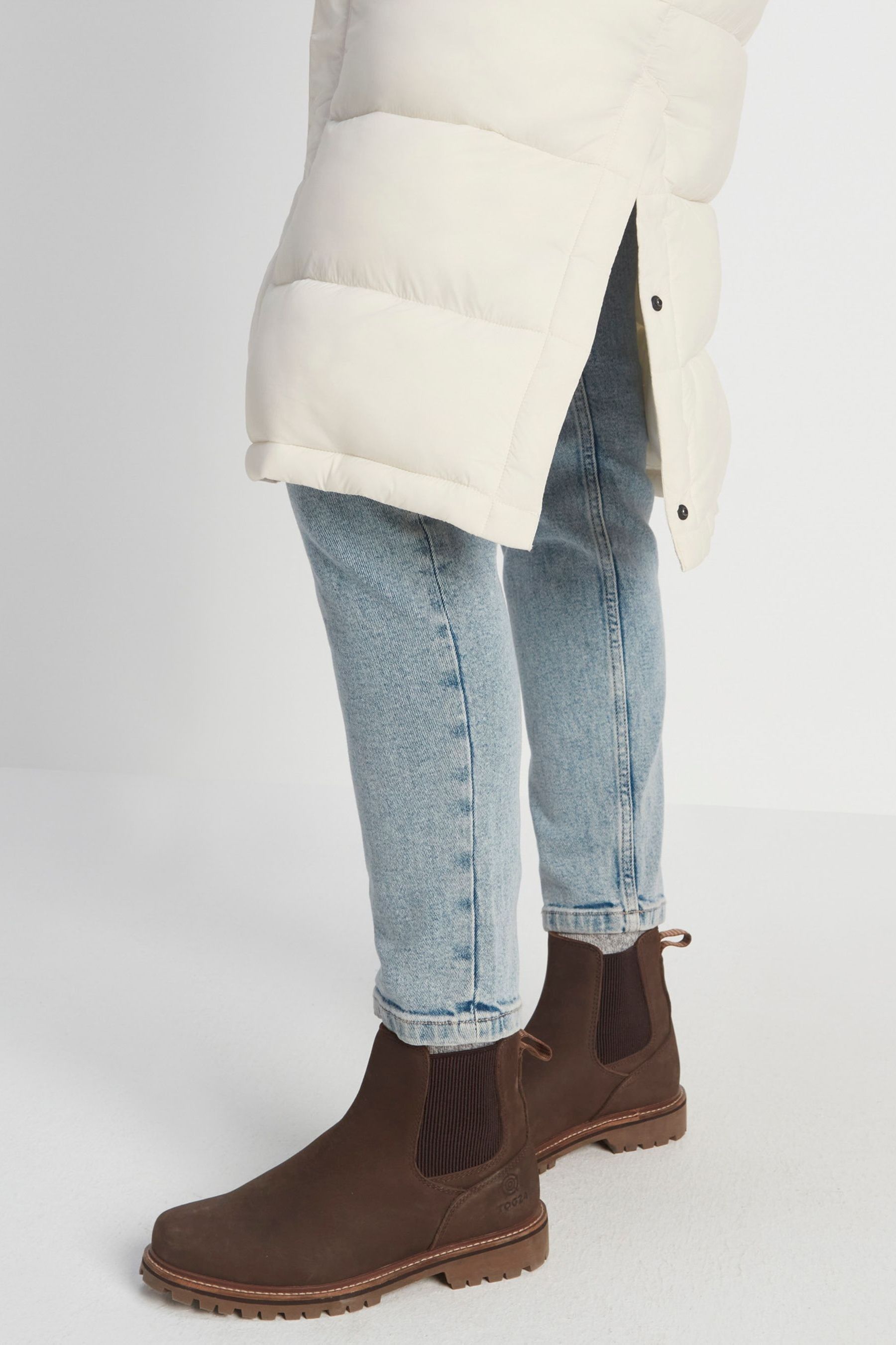 Long online padded vest