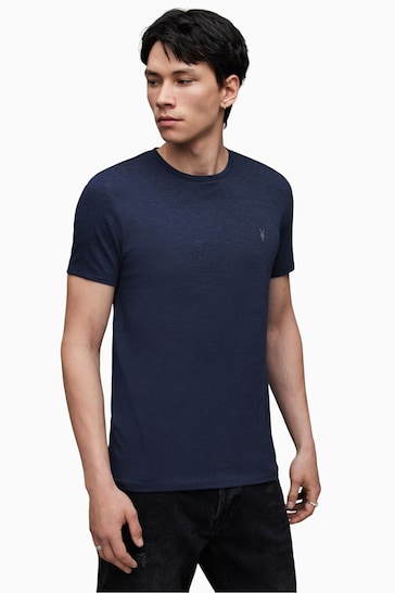 AllSaints Grey Tonic Crew T-Shirts 3 Pack
