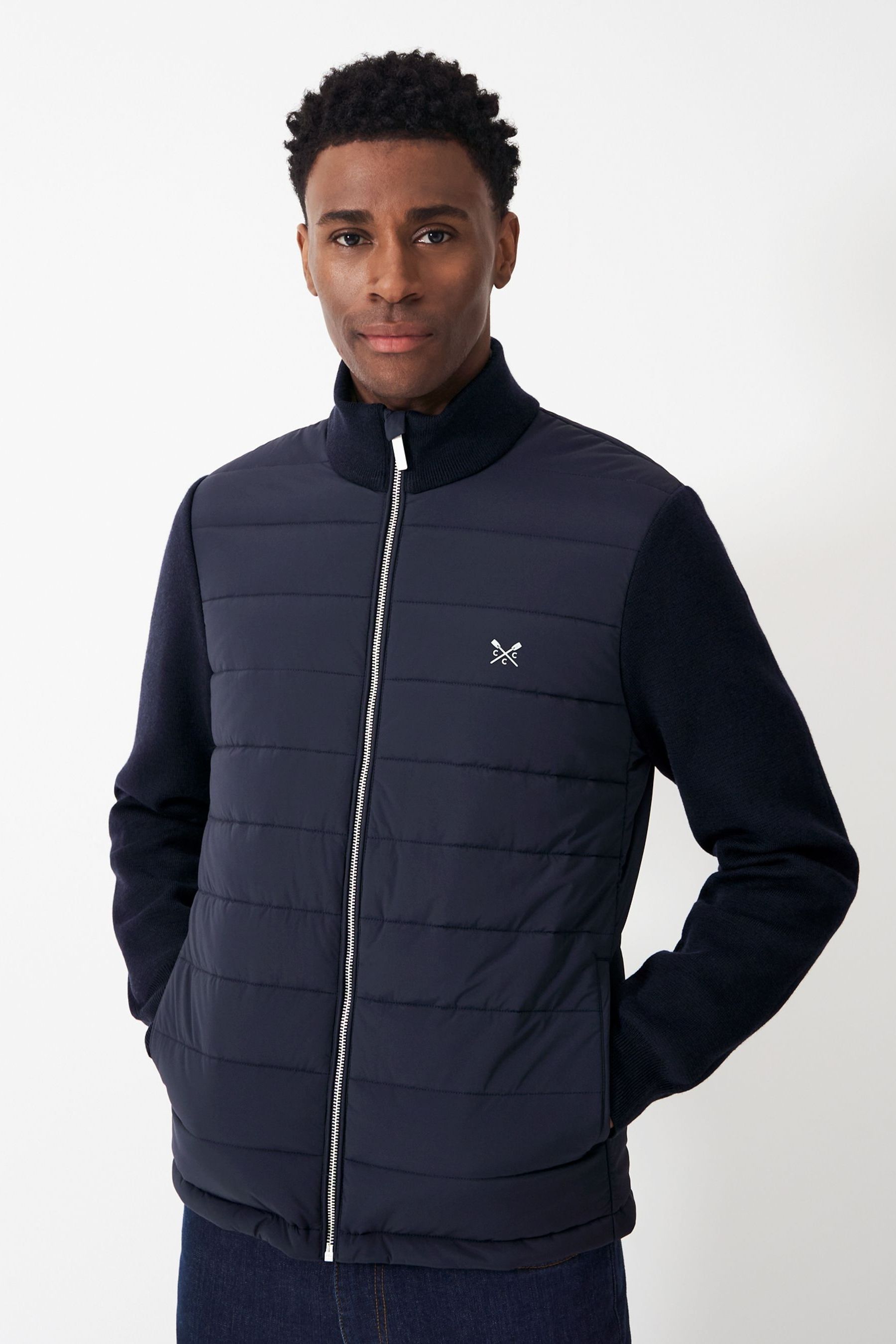 Hybrid knit jacket hotsell