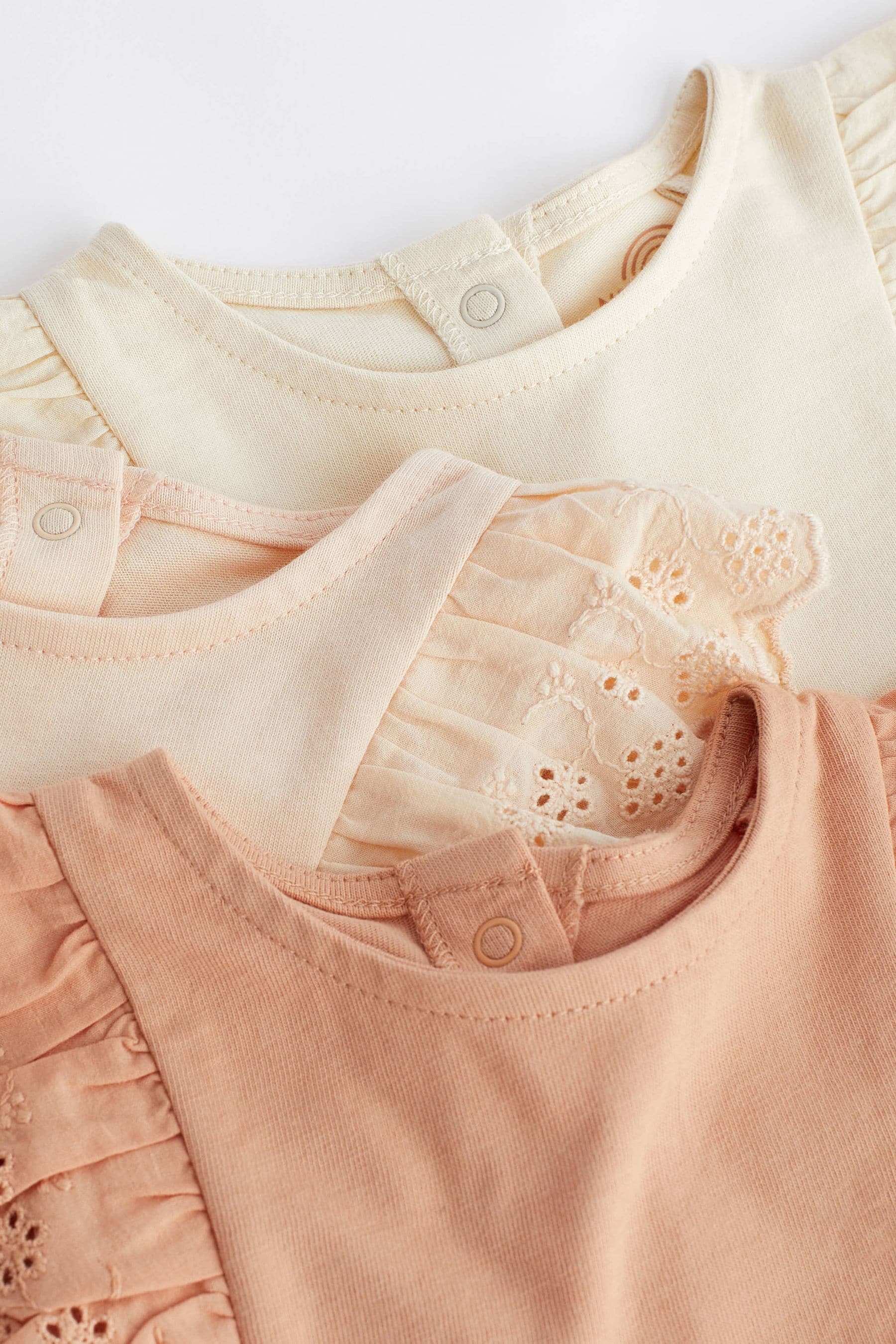 Cream baby romper deals