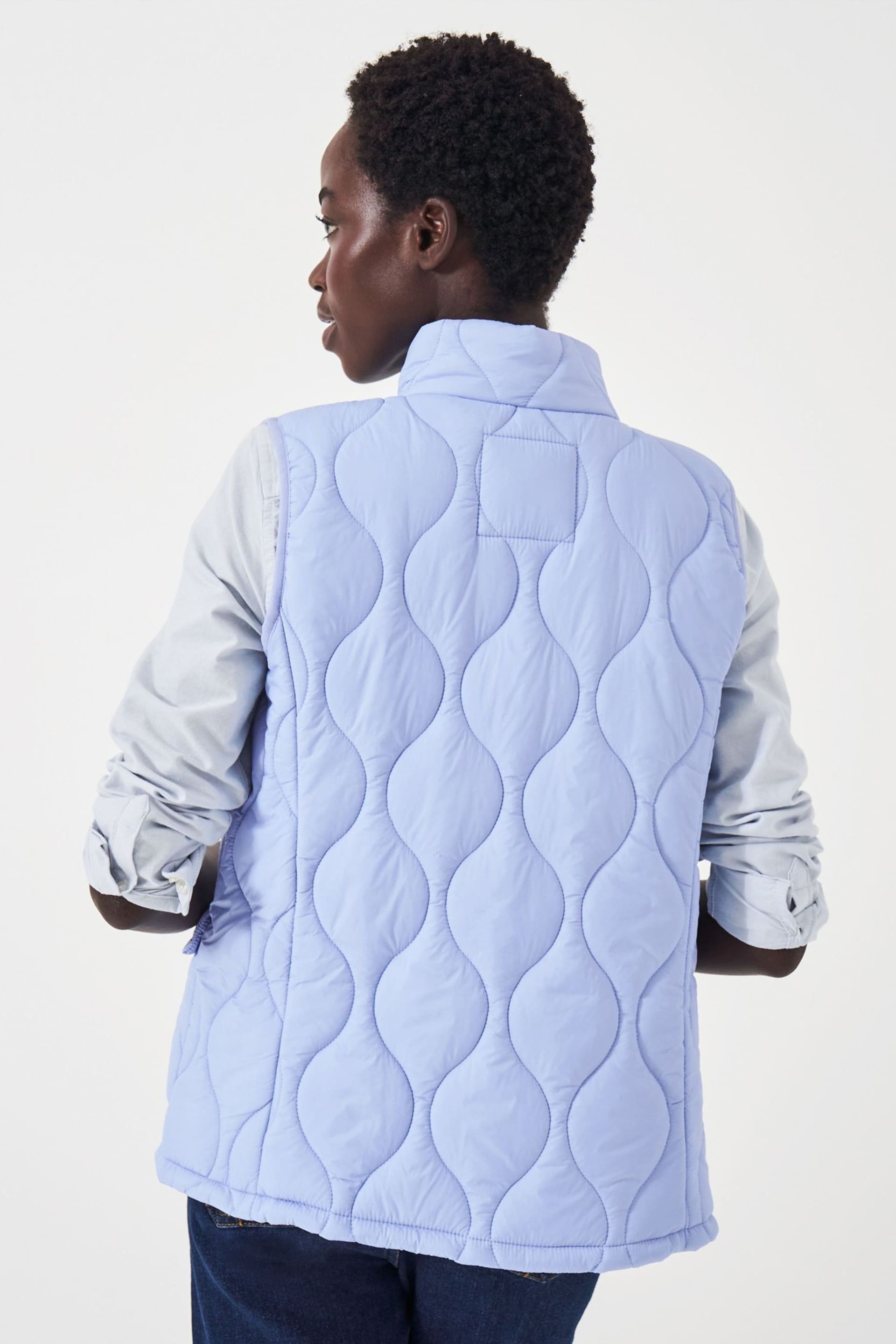 Crew Clothing Lightweight Quilting Gilet - Image 3 of 6