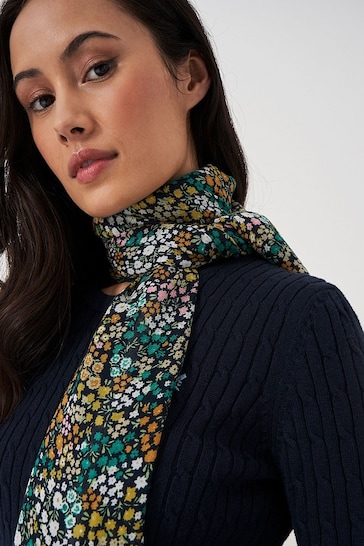Crew Clothing Modal Print Floral Scarf