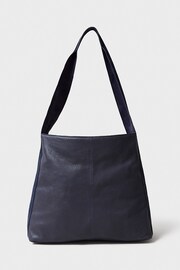 Crew Clothing Unlined Leather Hobo Tote Bag - Image 3 of 5