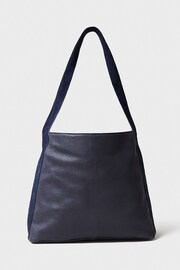 Crew Clothing Unlined Leather Hobo Tote Bag - Image 4 of 5