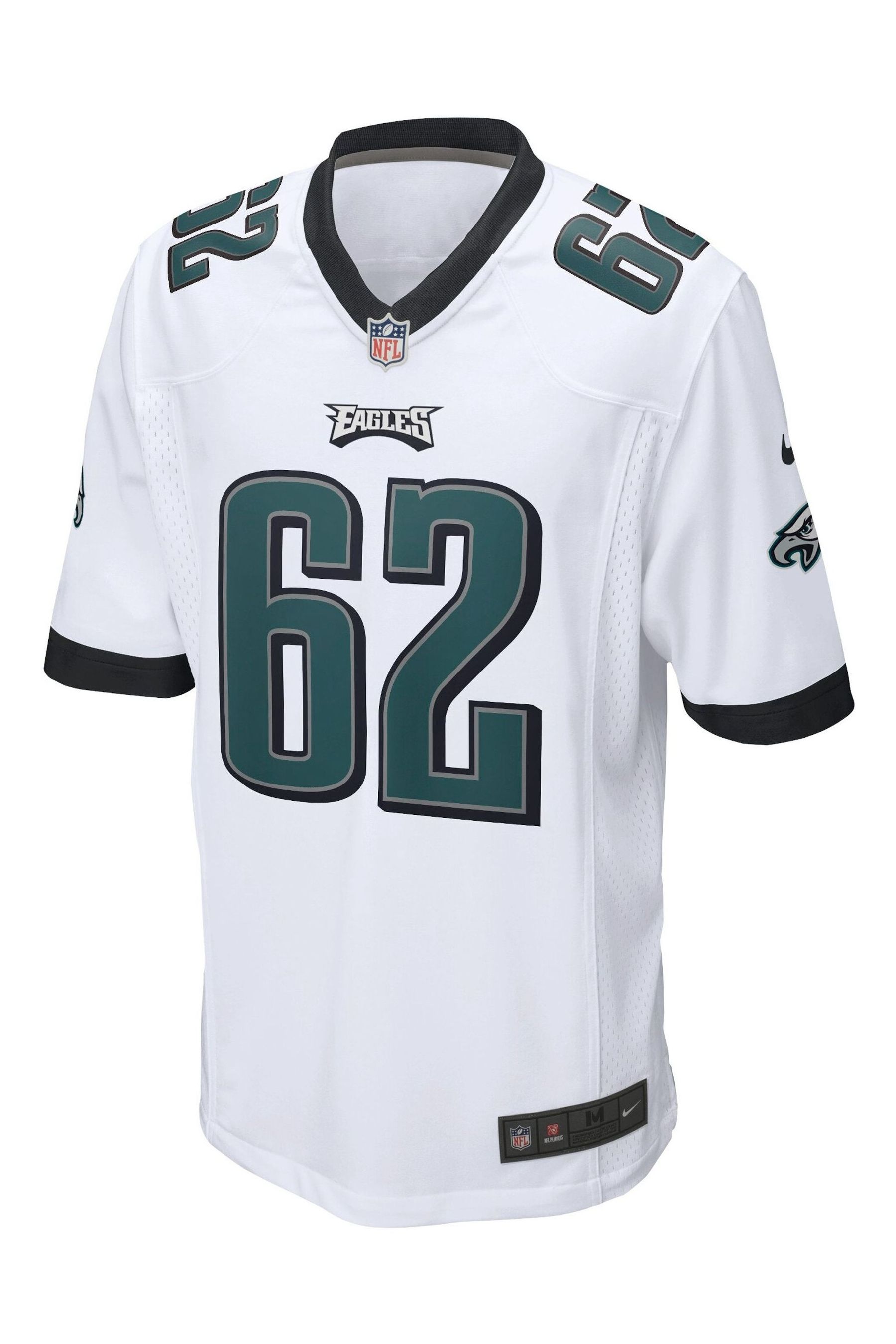 Buy Nike White NFL Philadelphia Eagles Road Game Jersey Jason Kelce from the Next UK online shop