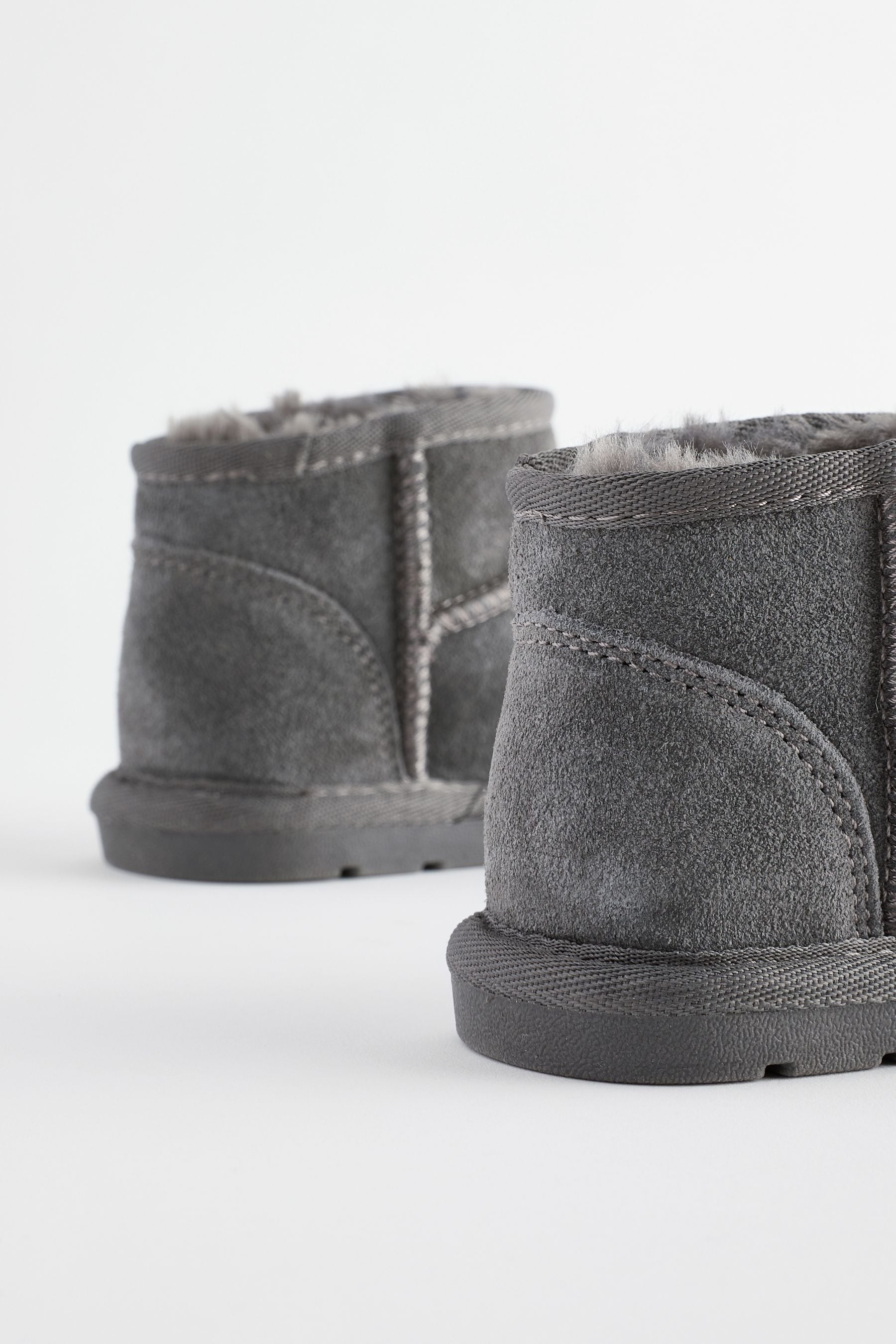 Next grey suede boots clearance