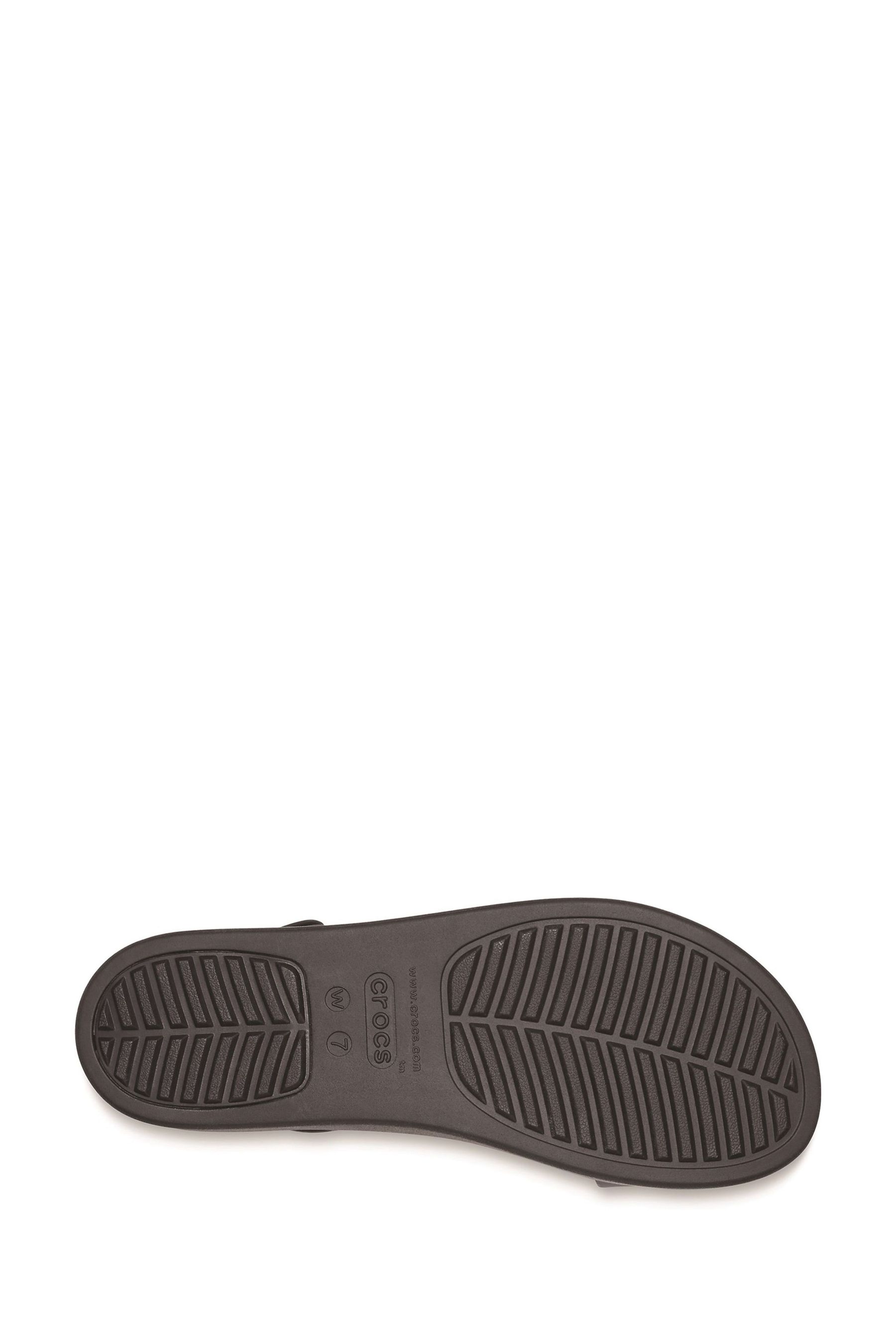 Buy Crocs Black Brooklyn Low Wedge Platform Sandals from the Next