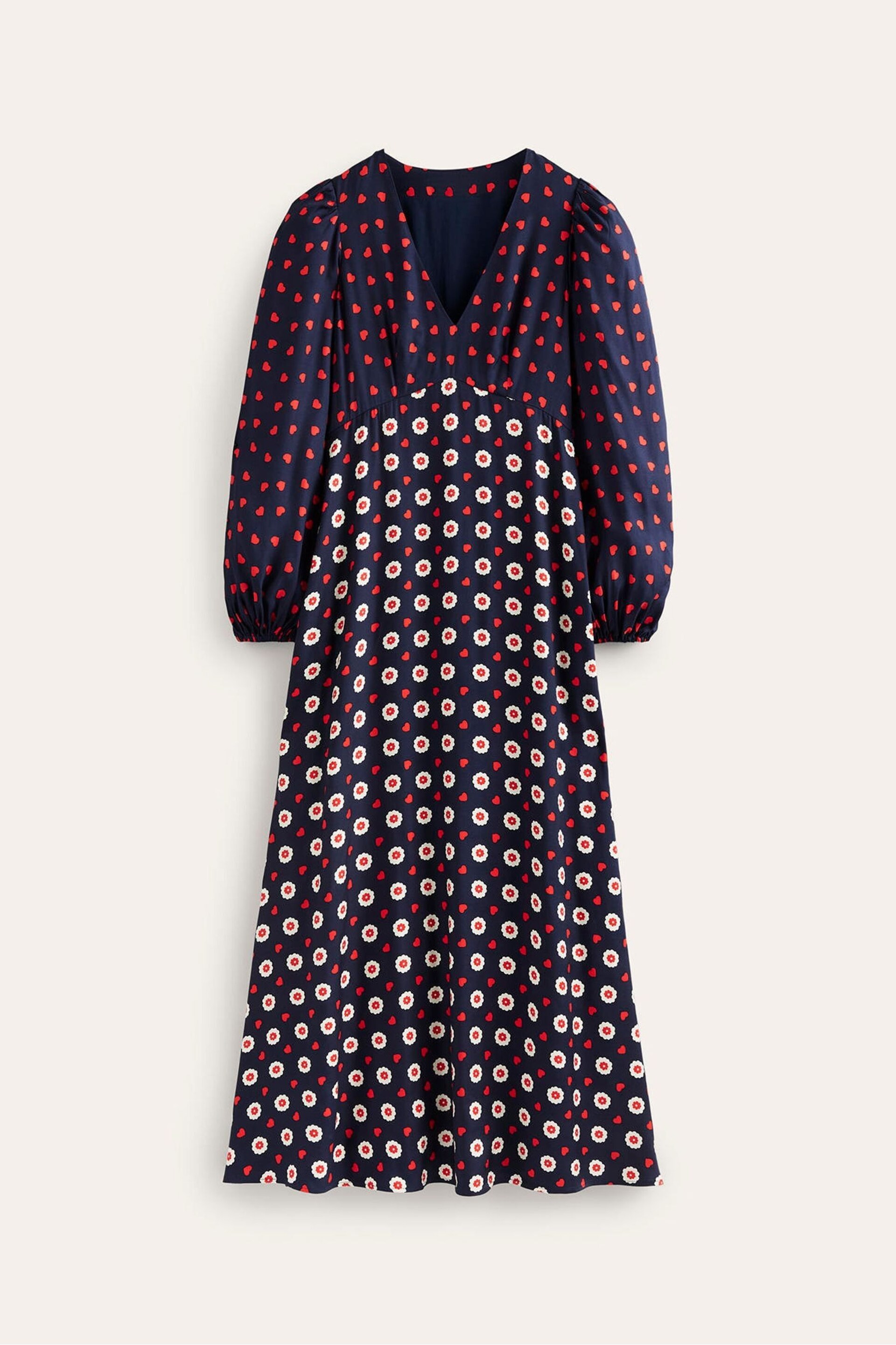 Boden Blue Francis Empire Maxi Tea Dress - Image 5 of 5