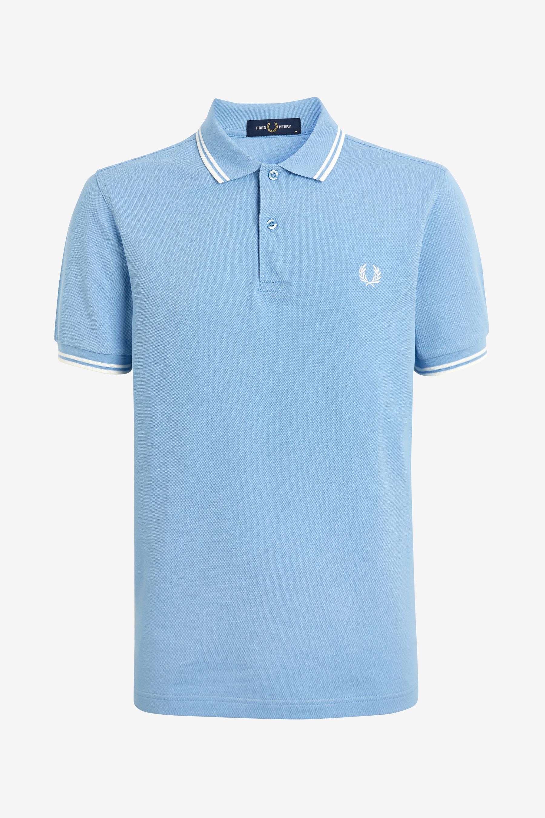 Fred Perry Mens Twin Tipped 100 Cotton Polo Shirt