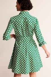 Boden Green Amy Cotton Short Shirt Dress - Image 2 of 5