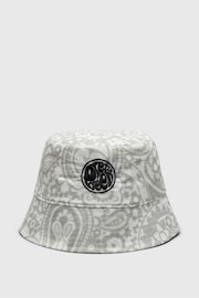 Pretty Green Grey Anchorage Paisley Bucket Hat - Image 1 of 3