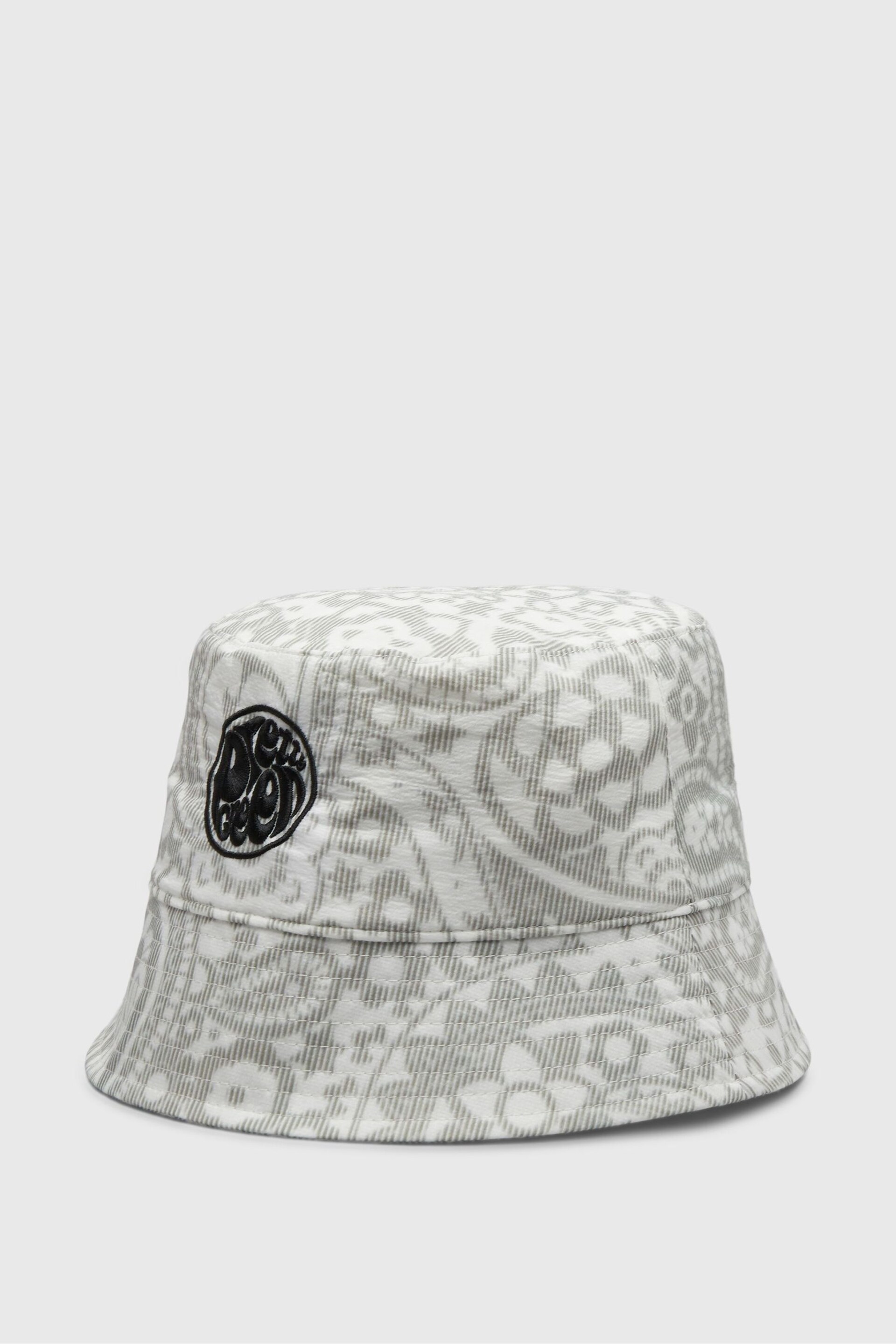 Pretty Green Grey Anchorage Paisley Bucket Hat - Image 3 of 3