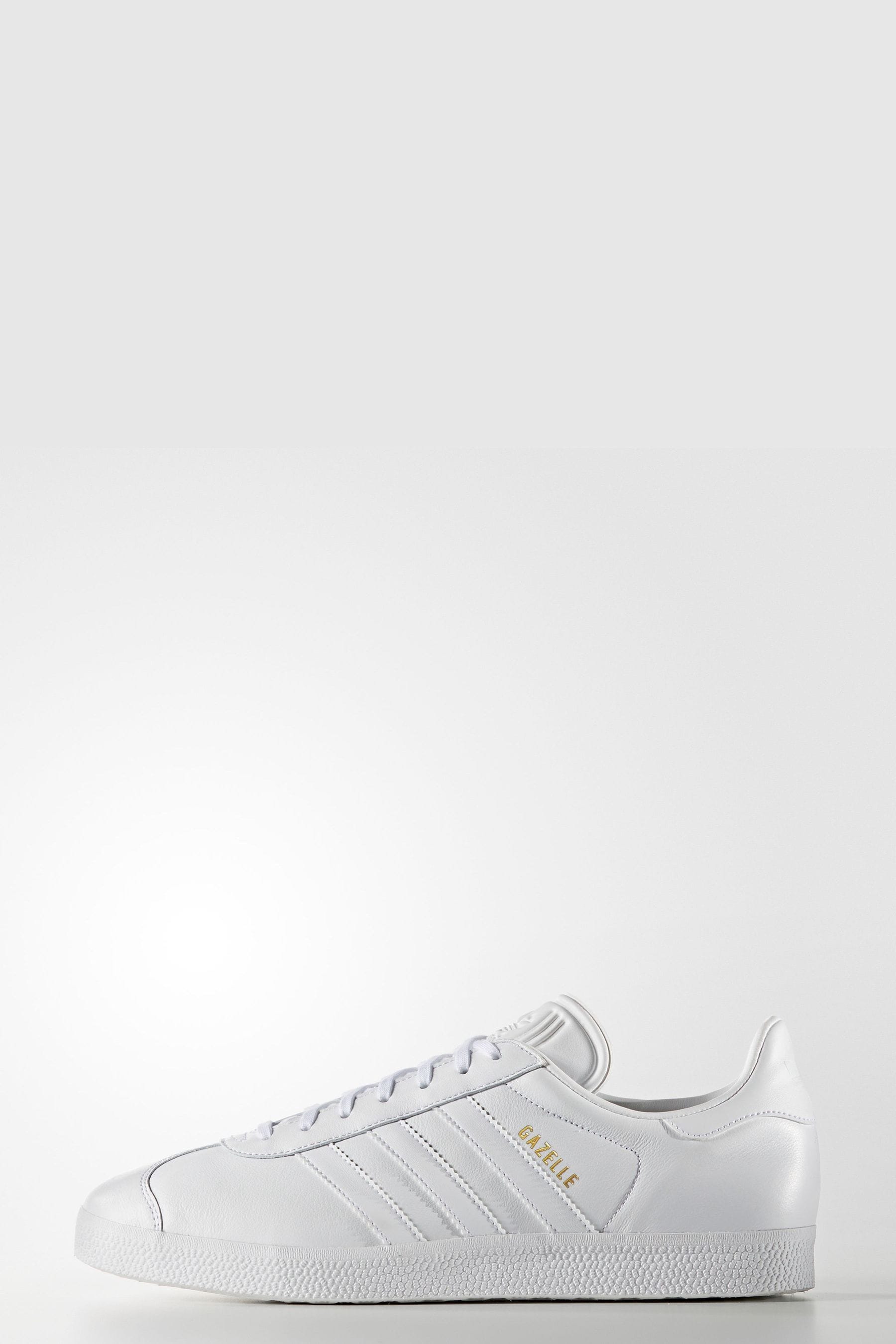Adidas gazelle og neo white leather trainers deals