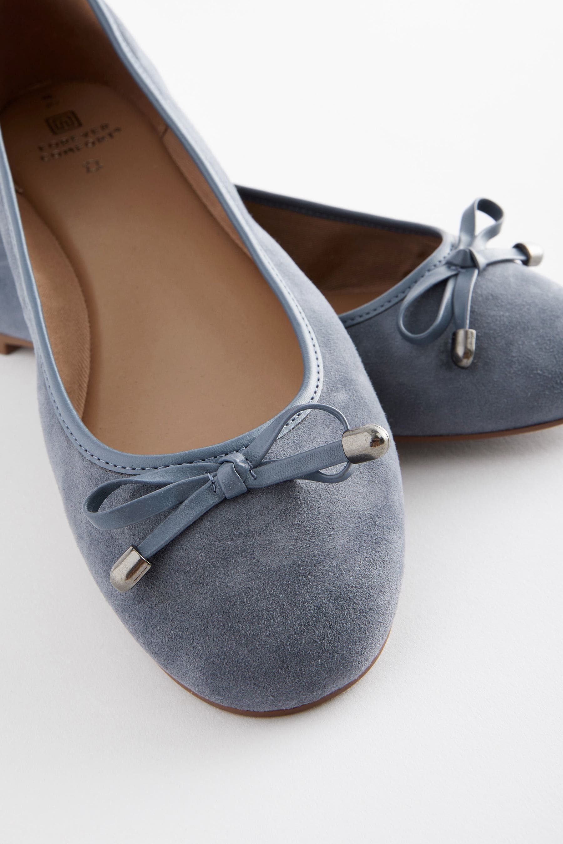 Blue ballerina shop shoes