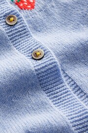 Boden Blue Chick Embroidered Cardigan - Image 3 of 3