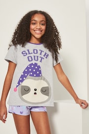 Harry Bear Grey Sloth Out Animal Pyjamas - Image 4 of 4