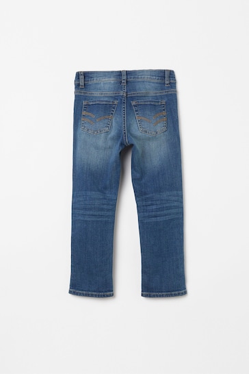 Polarn O Pyret Blue Organic Cotton Regular Fit Jeans
