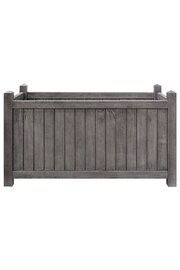 Rowlinson Grey Garden Alderley Rectangular Planter - Image 3 of 5