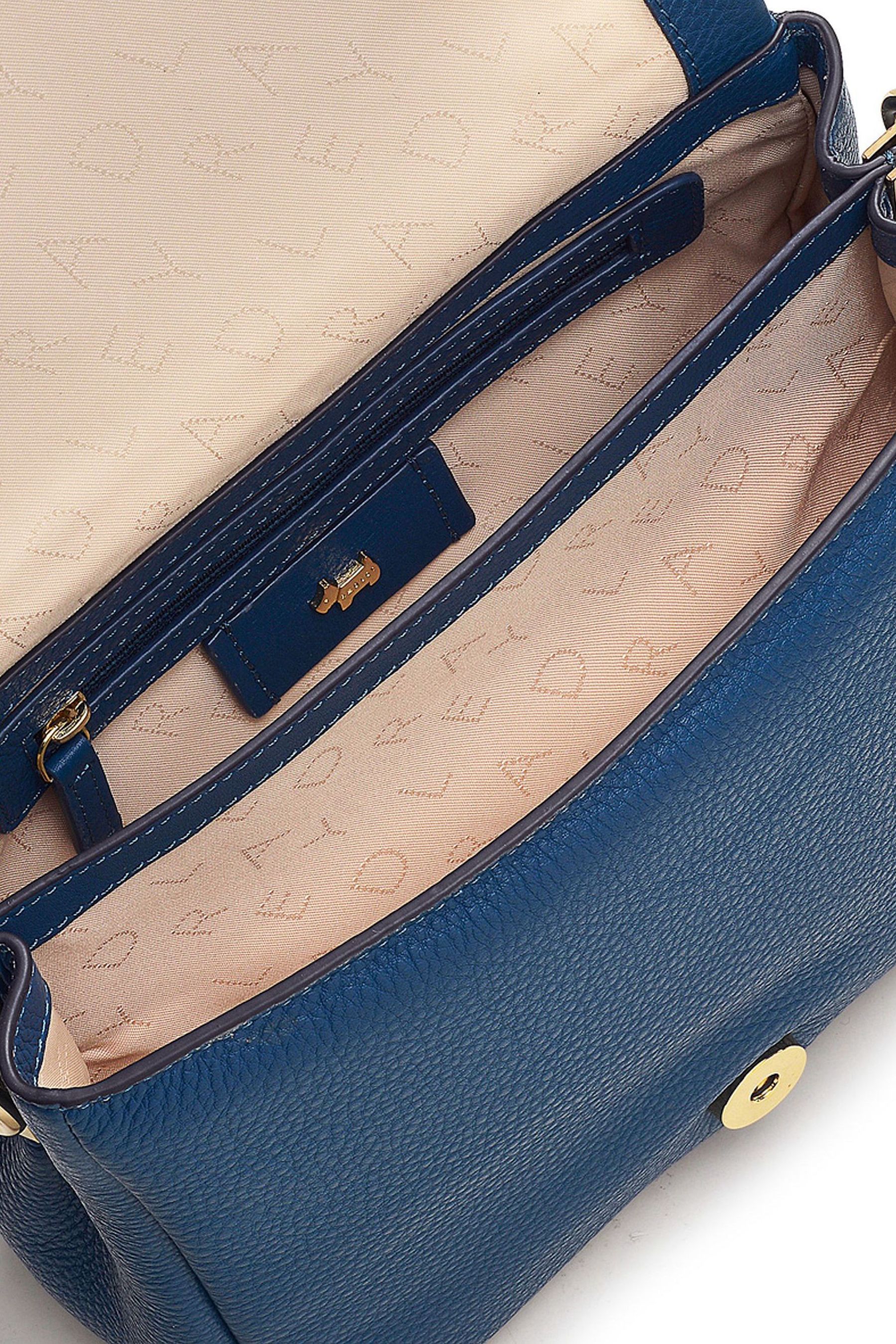 Radley navy clutch bag discount