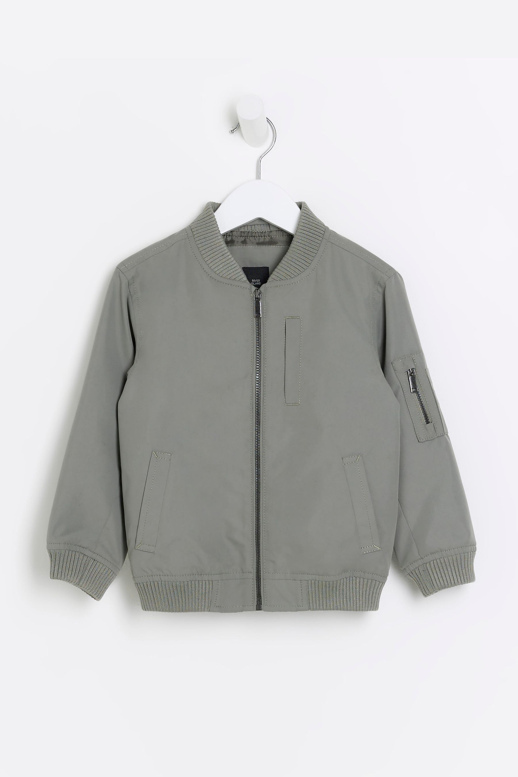 Boys grey bomber jacket 2025
