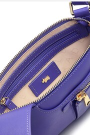 Radley London Purple Pockets Icon Mini Zip-Top Cross-Body Bag - Image 4 of 5