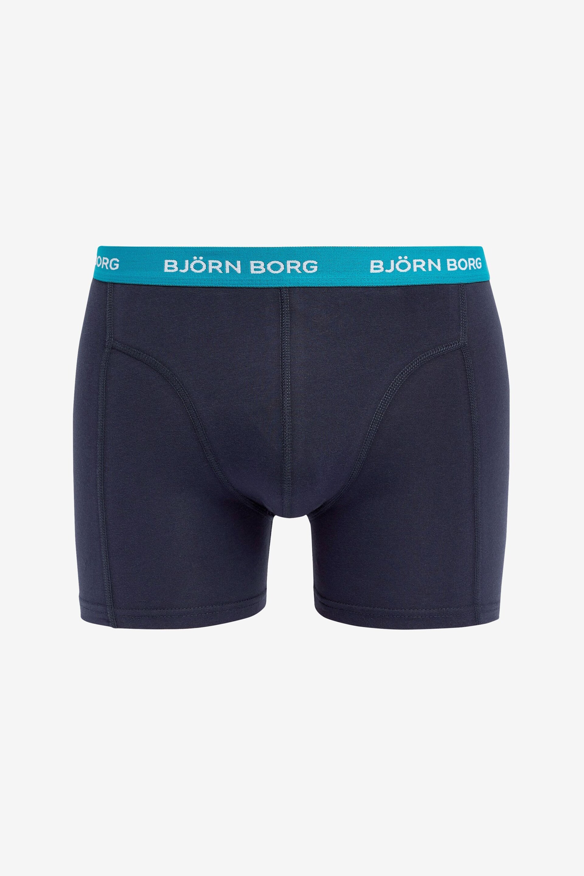 Bjorn Borg Black Cotton Stretch Boxer 5 Pack - Image 5 of 6