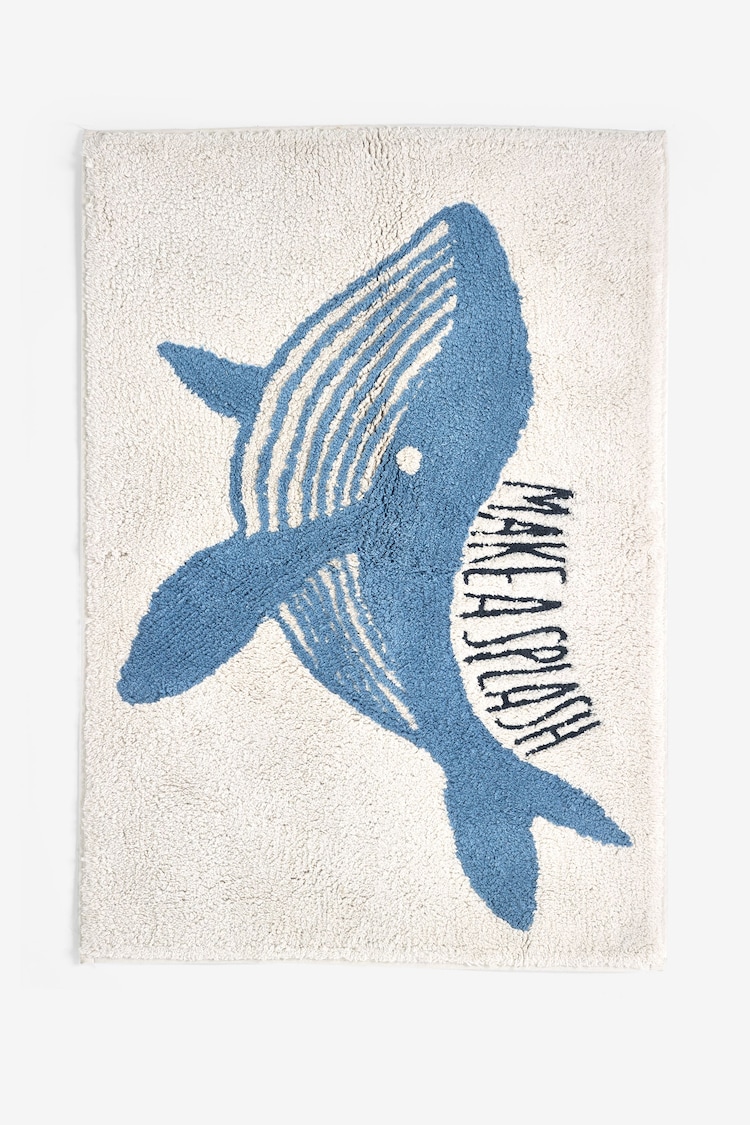 Blue Whale Bath Mat - Image 4 of 4