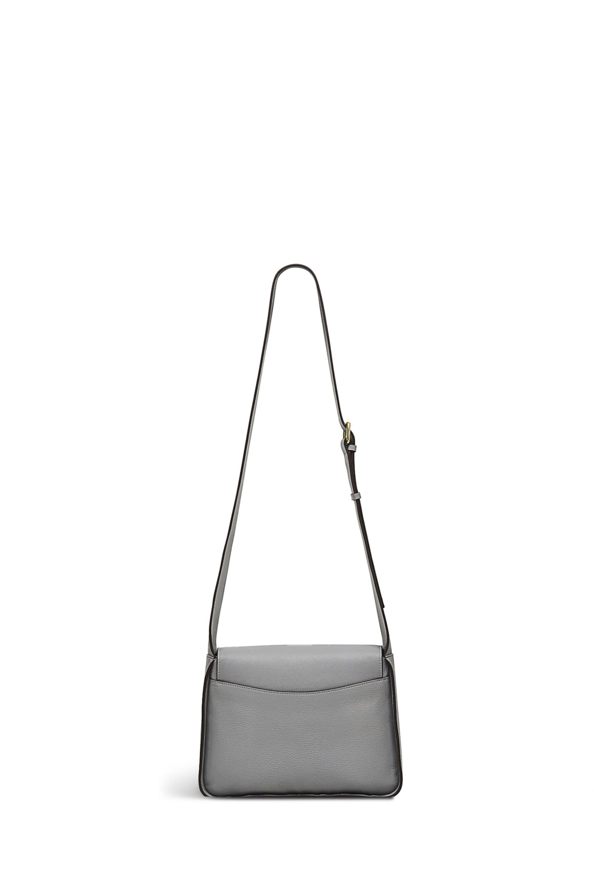 Radley London Medium Grey Westwell Lane Flapover Cross-Body Bag - Image 3 of 5