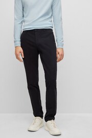 BOSS Black Slim Fit Stretch Cotton Gabardine Chinos - Image 1 of 6