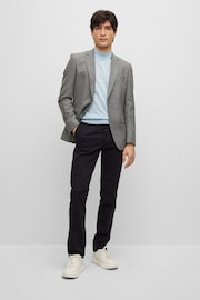 BOSS Black Slim Fit Stretch Cotton Gabardine Chinos - Image 3 of 6