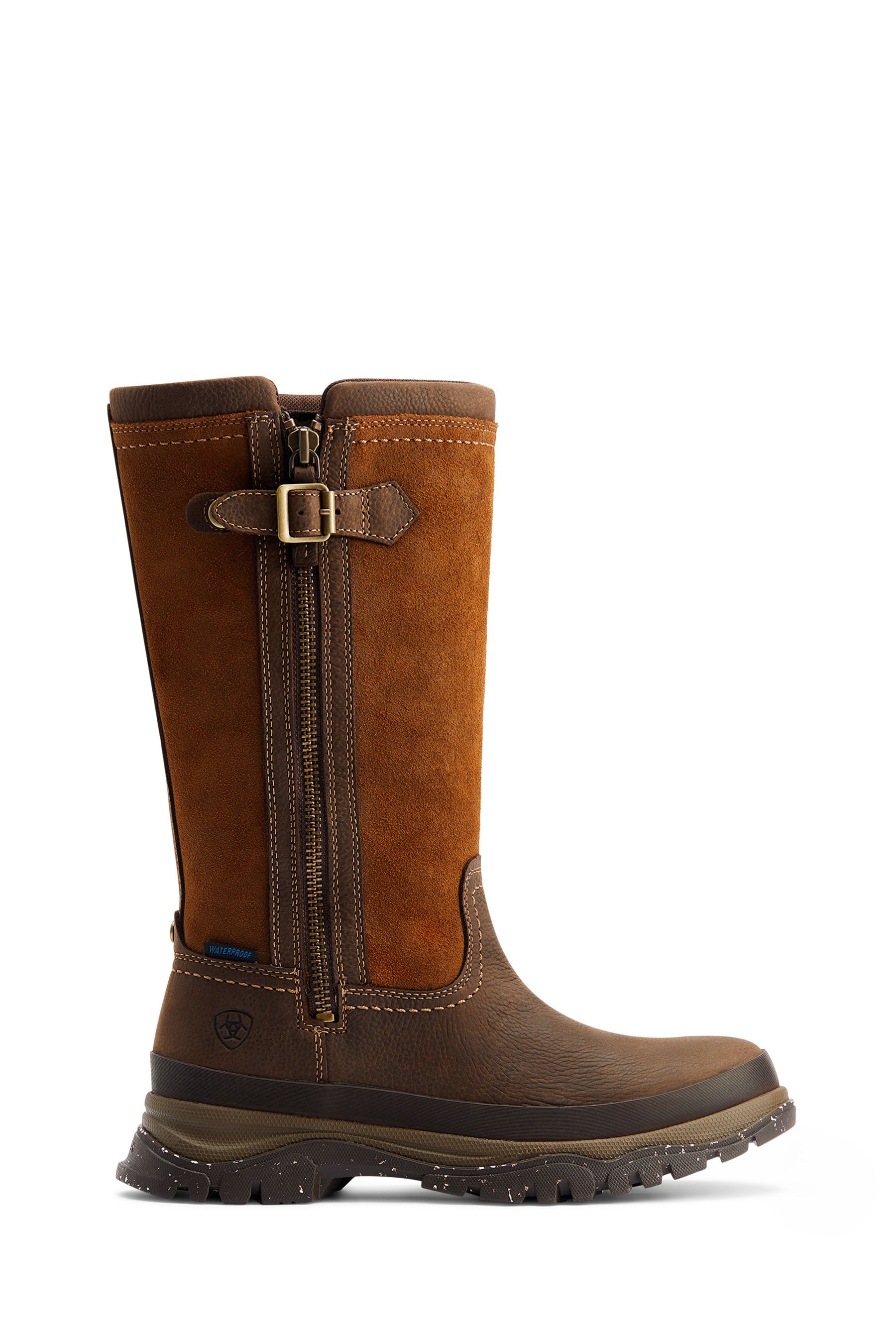 Buy Ariat Brown Moresby Zip Waterproof Boots from the Next UK online shop