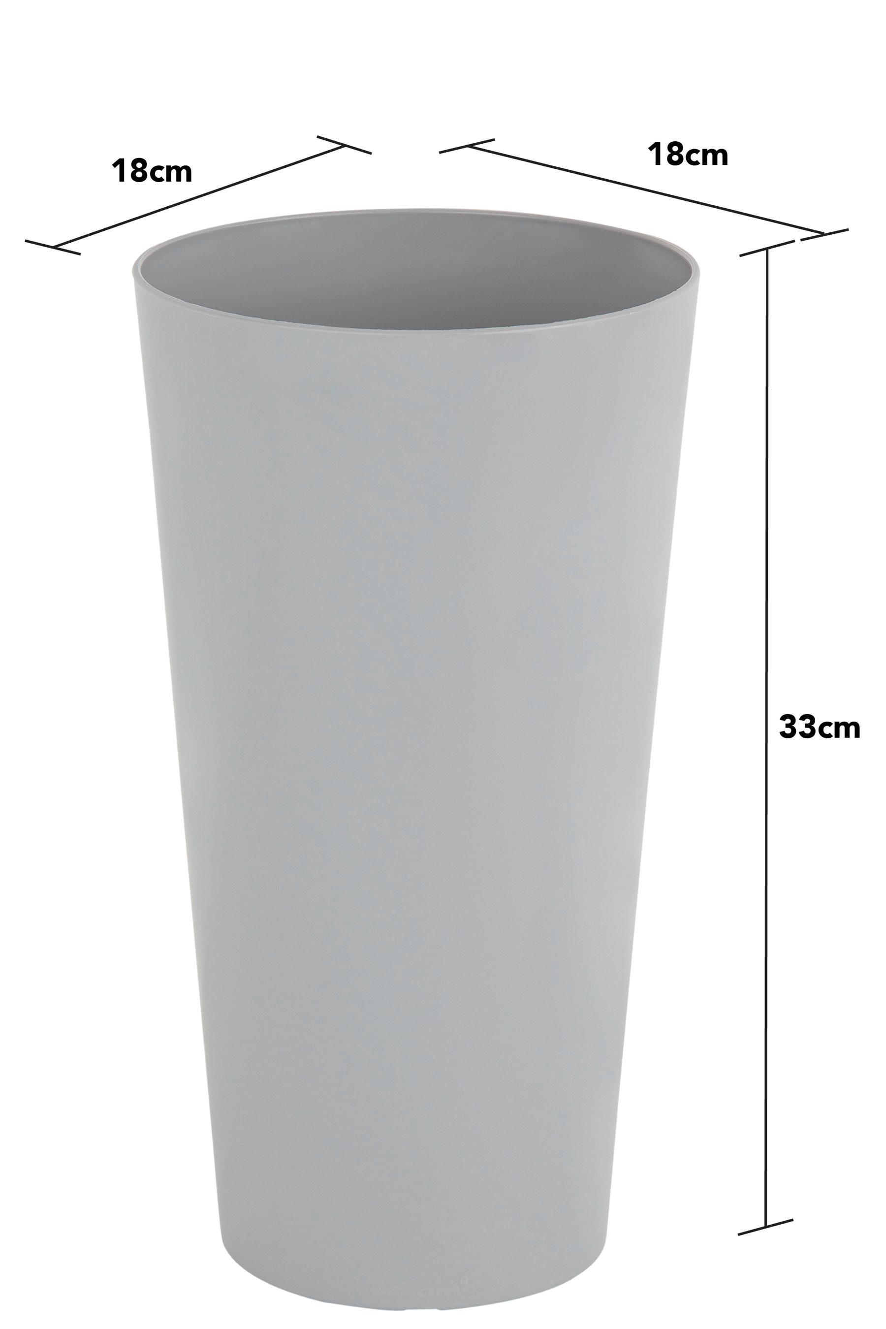 Tall plastic planters cheap