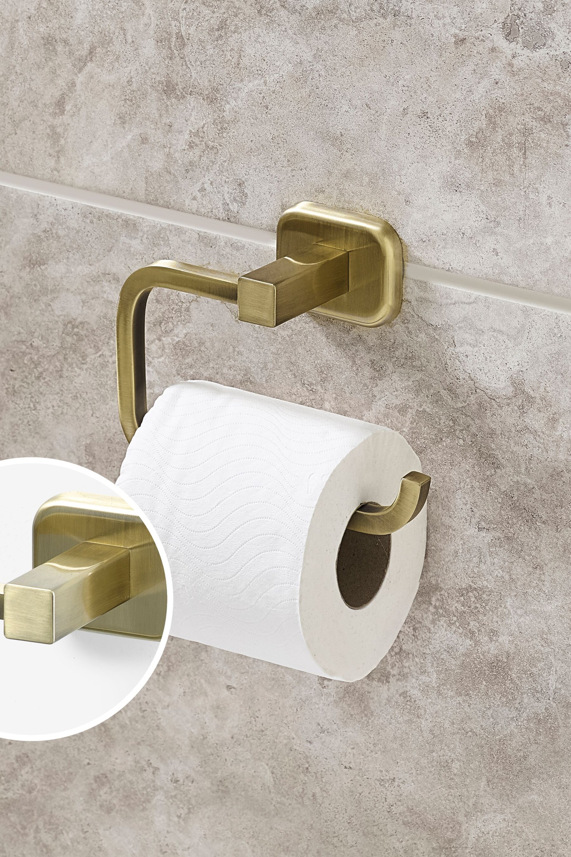 Gold Toilet Roll Holder - Image 1 of 6