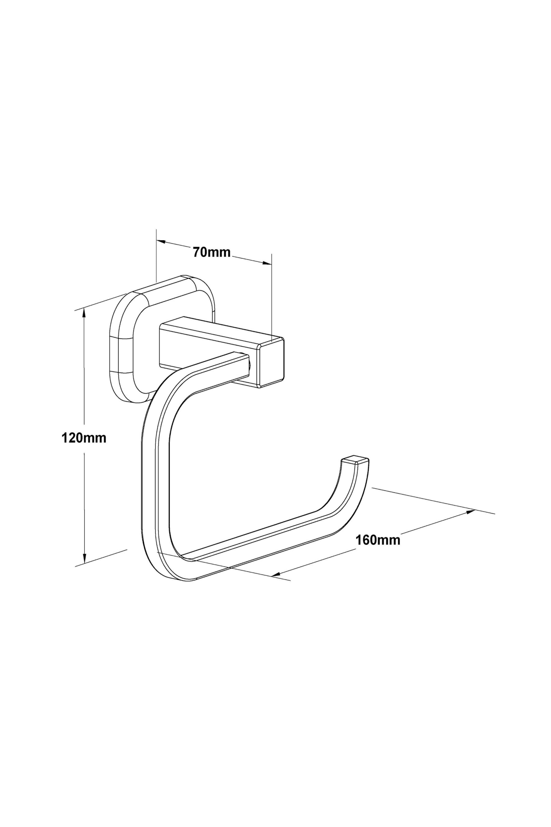 Gold Toilet Roll Holder - Image 6 of 6