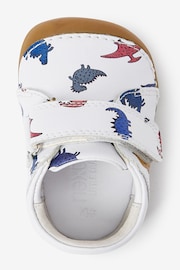 Dino Print Standard Fit (F) Crawler Shoes - Image 4 of 5