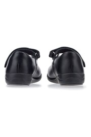 Start-Rite Black Leather Mary Jane Smart School Shoes - F Fit - Image 8 of 8