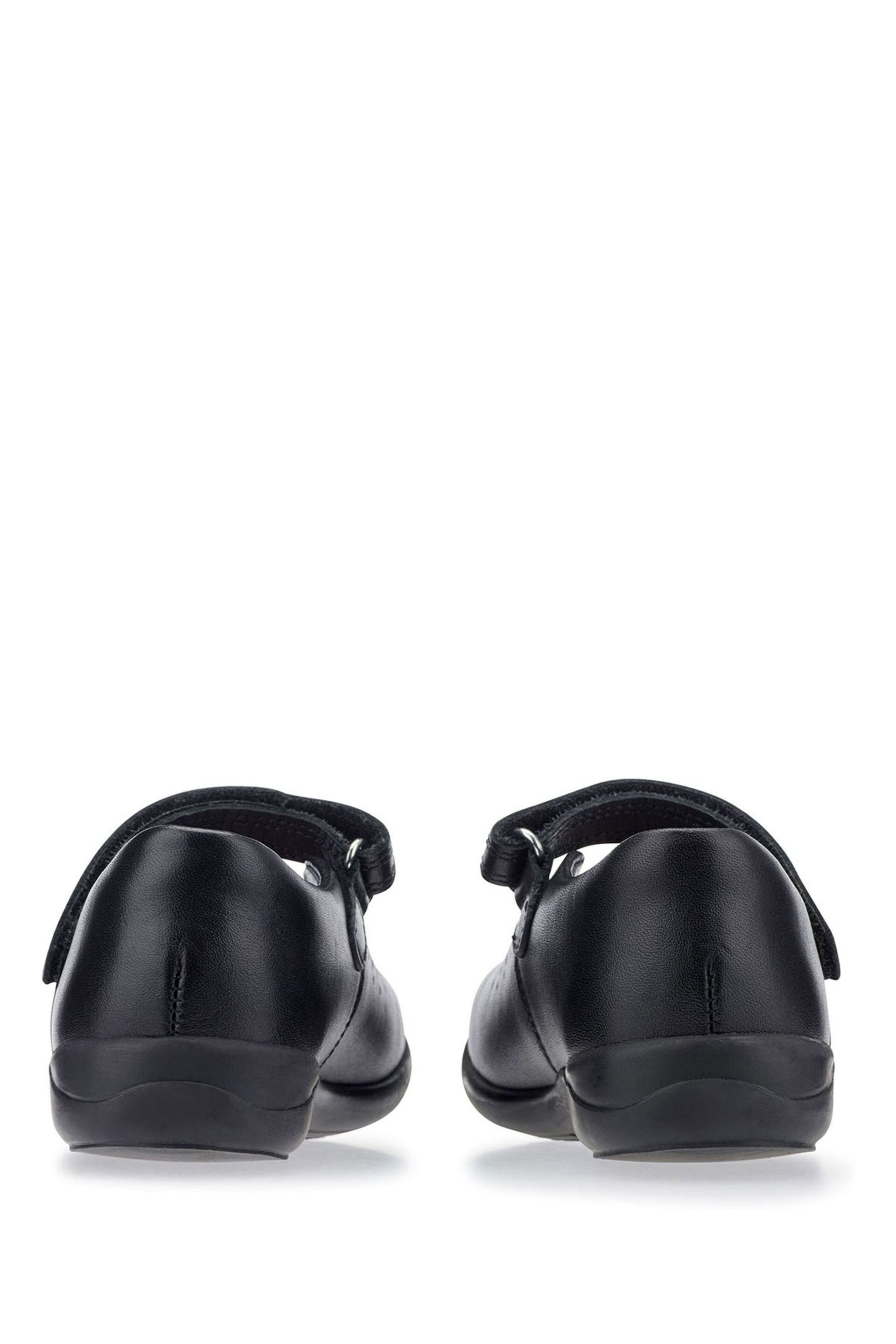 Start-Rite Black Leather Mary Jane Smart School Shoes - F Fit - Image 3 of 8