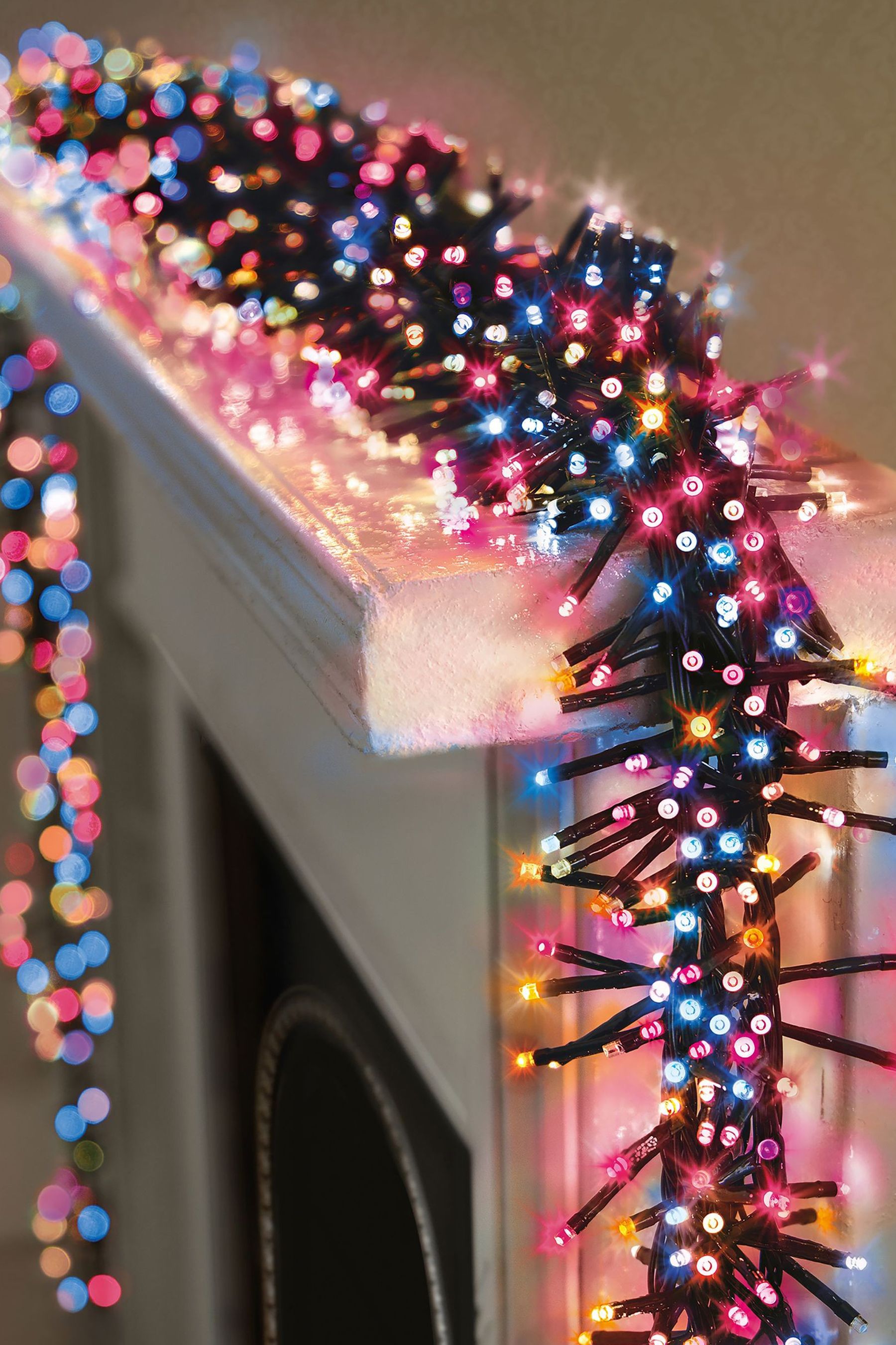 Pink purple deals christmas lights