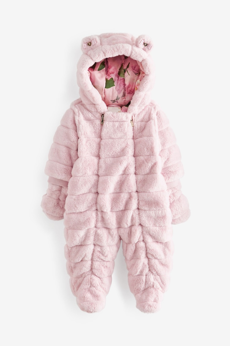 Baker by Ted Baker Fluffy Snowsuit - Image 3 of 8