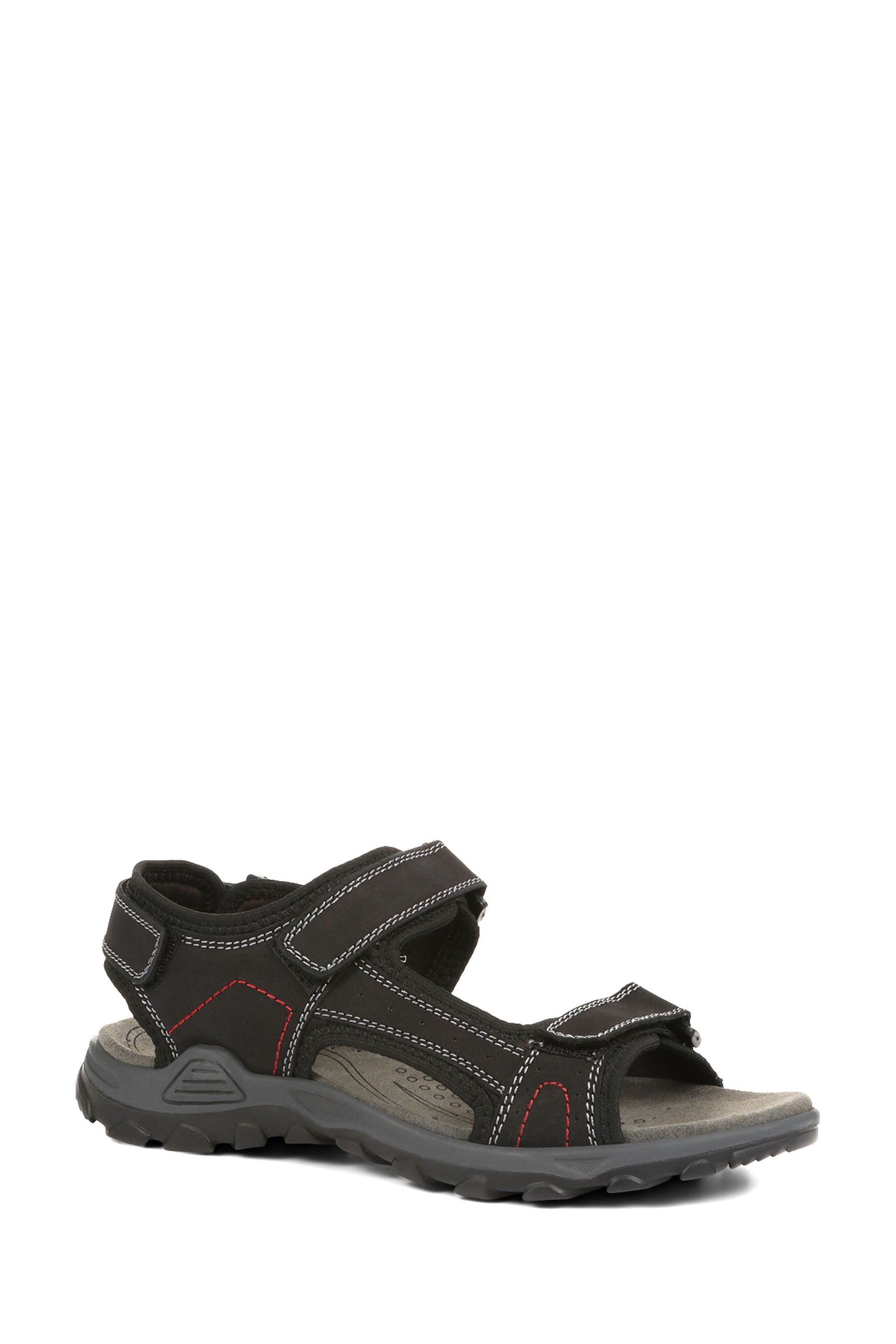 Pavers Adjustable Leather Walking Sandals