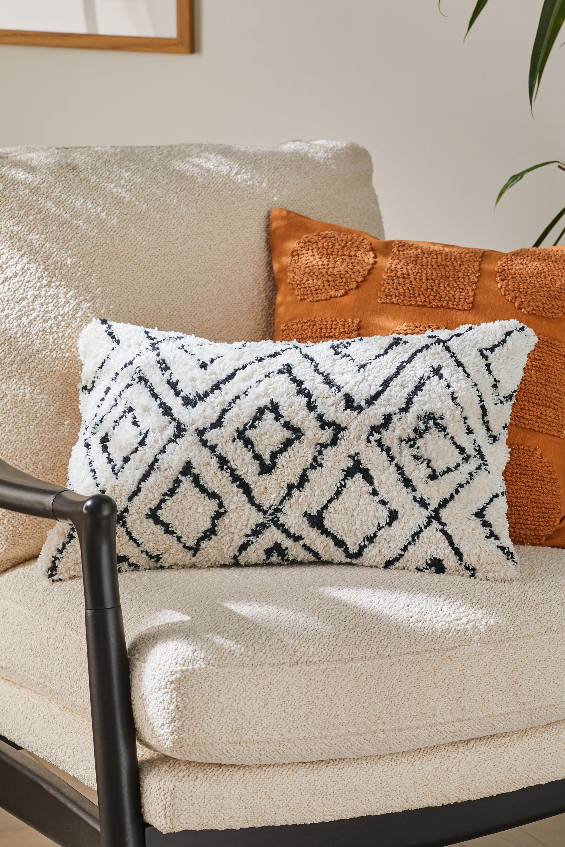 Berber style cushion outlet