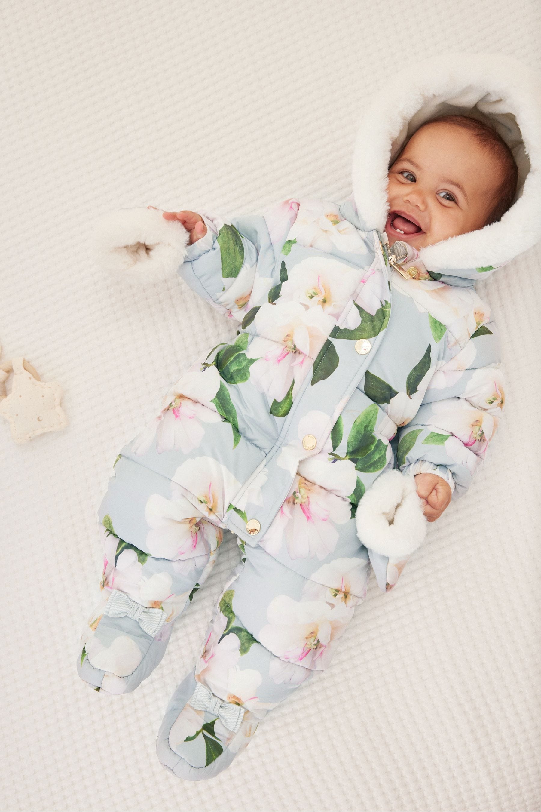 Baby girl shop ted baker snowsuit