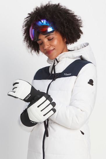Tog 24 White Adventure Ski Gloves