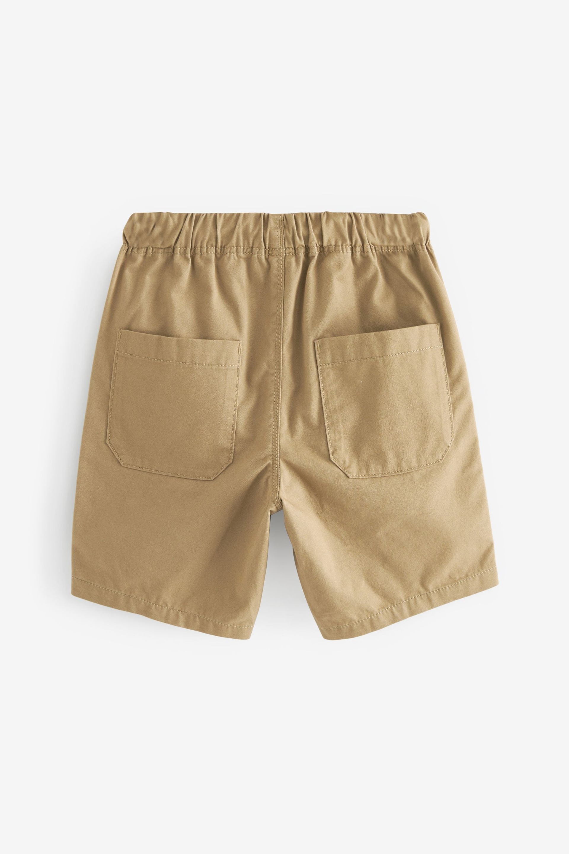 Tan Brown Single Pull-On Shorts (3-16yrs) - Image 2 of 3