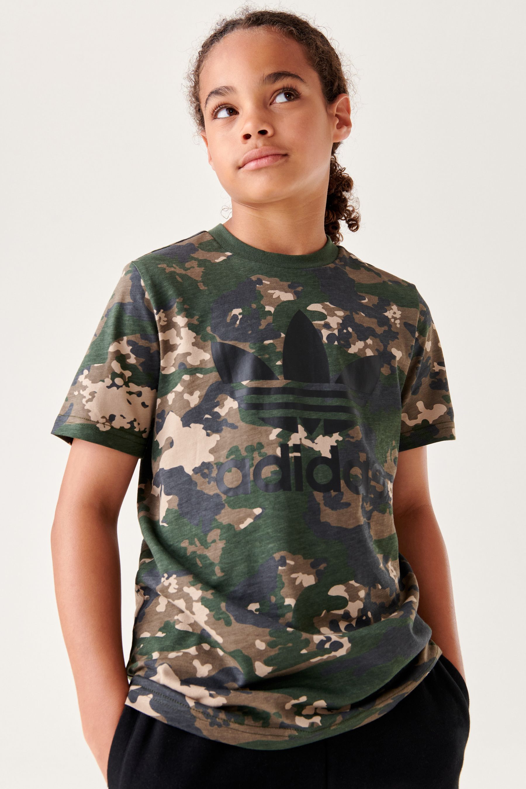 Buy adidas Originals Camo T Shirt from Next Luxembourg