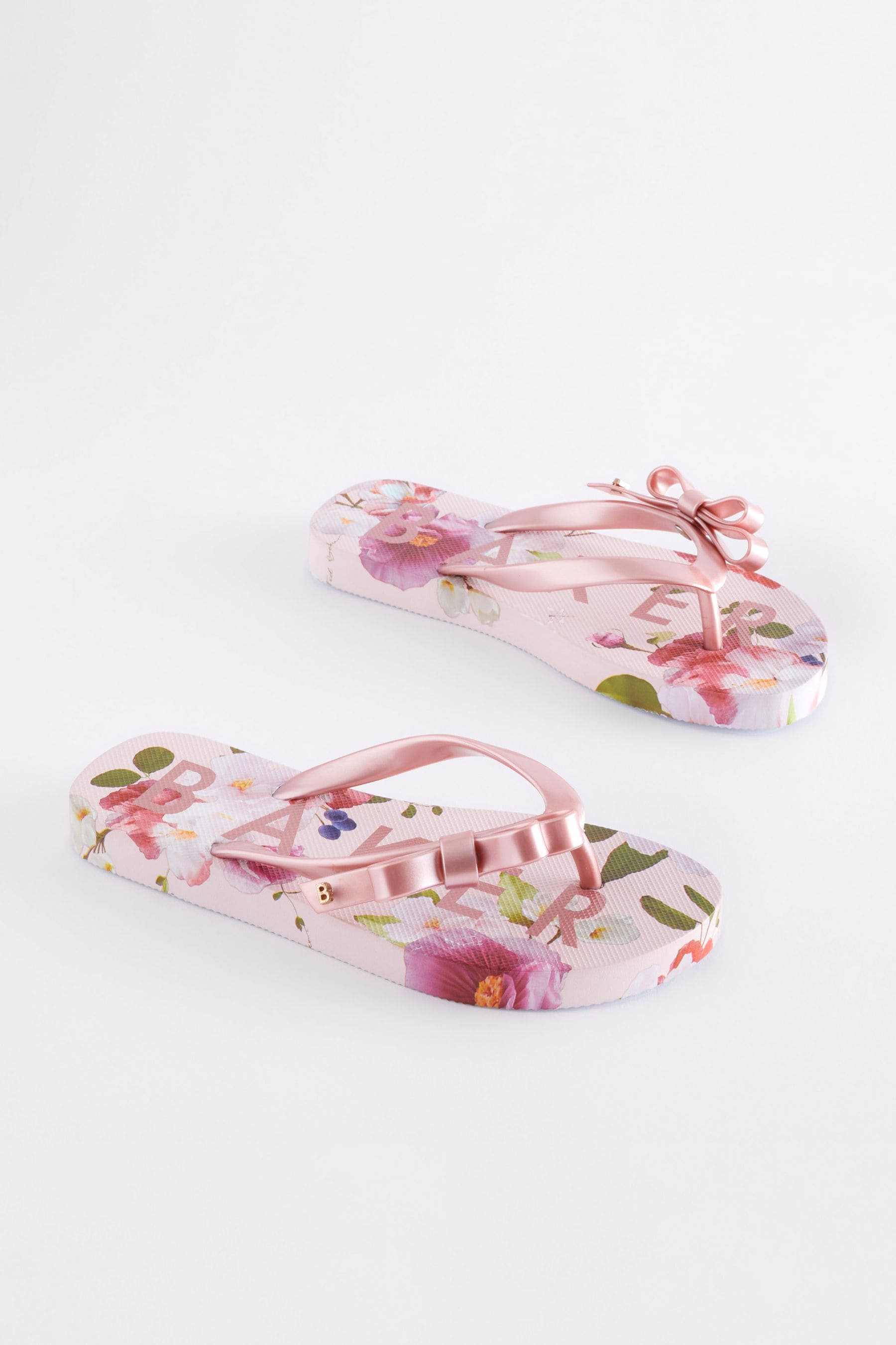 Ted baker new arrivals pink flip flops